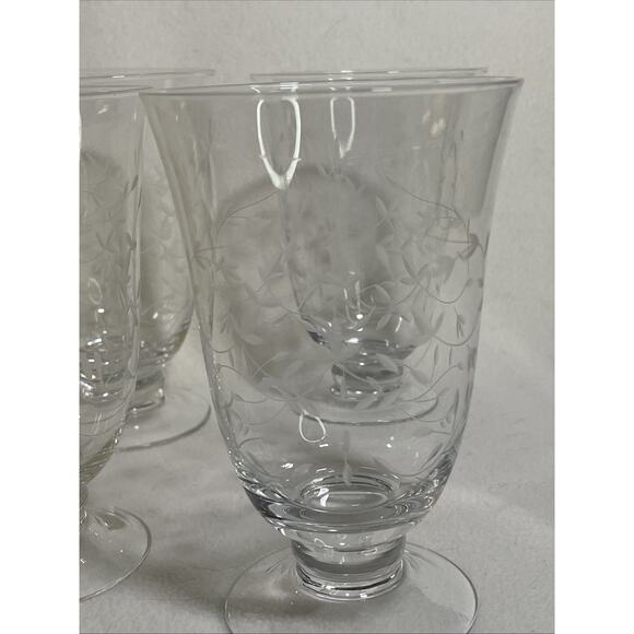 LENOX set of 4 double old fashioned glasses "Heather" with Original Box - Picture 2 of 9